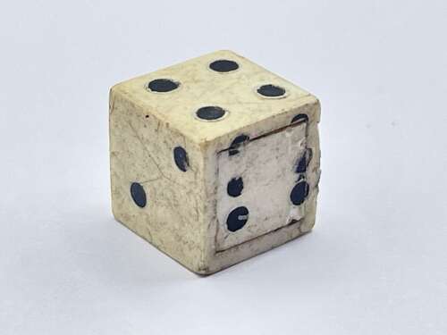 WW2 Period British SOE Hollow Bakelite Dice Used For Compasses, Maps & Messages