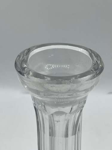 Post WW2 NATO Allied Rapid Reaction Corps (ARRC) Etched Crystal Ships Decanter
