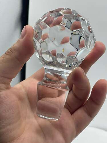 Post WW2 NATO Allied Rapid Reaction Corps (ARRC) Etched Crystal Ships Decanter
