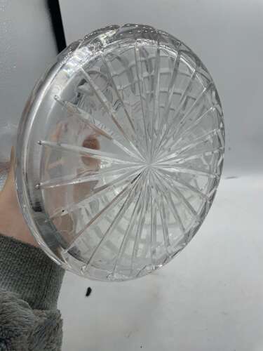 Post WW2 NATO Allied Rapid Reaction Corps (ARRC) Etched Crystal Ships Decanter
