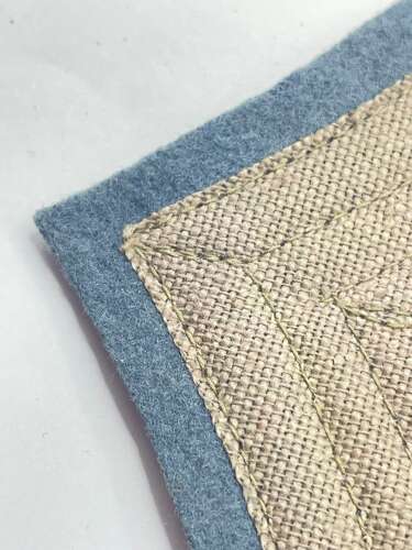 Post WW2 British Air Corps Smaller Size Sergeant's Rank Stripes Chevron Patch