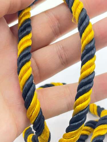 Early Post WW2 British Royal Logistic Corps Blue & Gold Lanyard