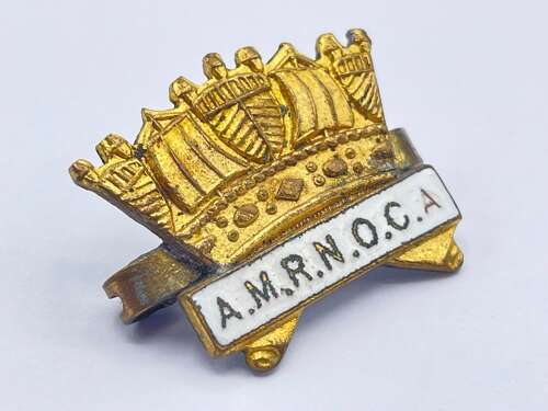 WW2 AMRNOCA Auxiliary Merchant & Royal Navy Old Comrades Association Badge