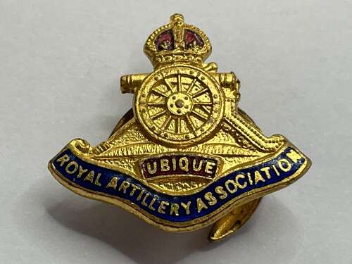 WW2 Period British Royal Artillery Association Membership Badge