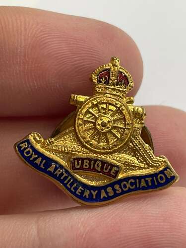 WW2 Period British Royal Artillery Association Membership Badge