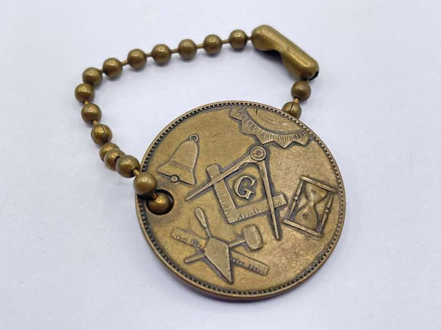 Vintage 1803-1953 150th Centenary Of Cincinnati Lodge No3 Masonic Token