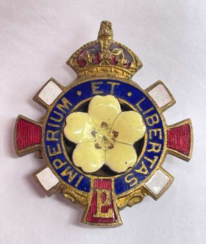 Antique Primrose League Honorary Dame Membership Badge