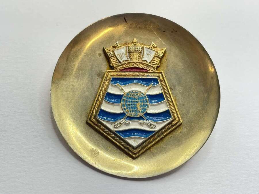 Post WW2 UN Emergency Force UNEF Brazilian Contingent Custodio de Mello Badge