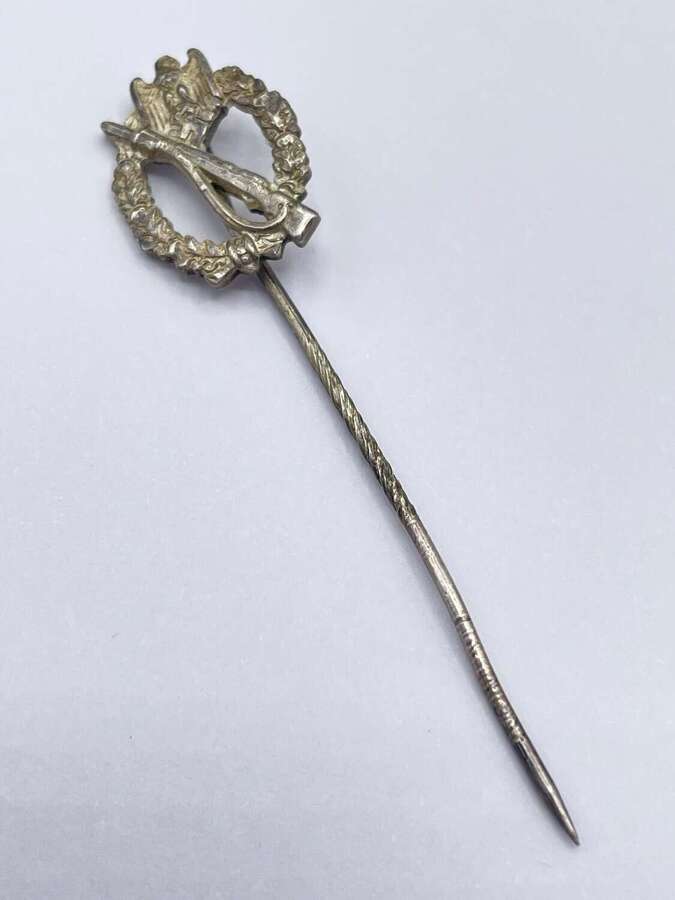 WW2 German Infantry Assault (Infanterie-Sturmabzeichen) Badge Stickpin
