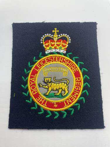 Post WW2 British The Royal Leicestershire Regiment Veterans Blazer Patch