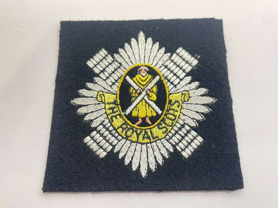 Post WW2 Royal Regiment of Scotland Veterans Blazer Patch