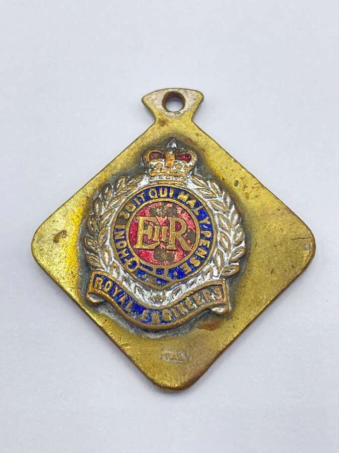Post WW2 British Army Royal Engineers St Christopher&rsquo;s Sweetheart Pendant