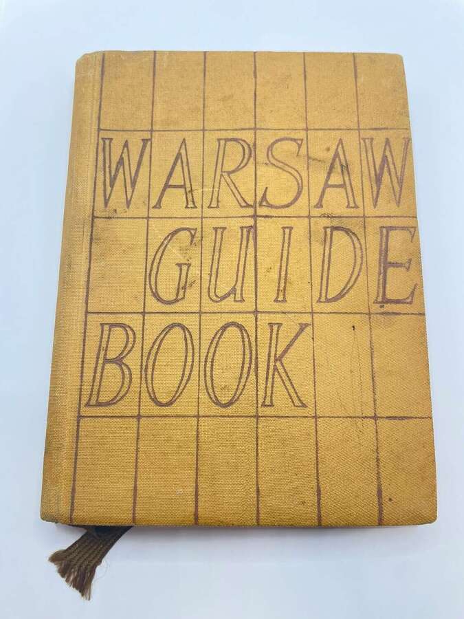 Early Post WW2 1956 Dated 1st Edition Warsaw Guide Book