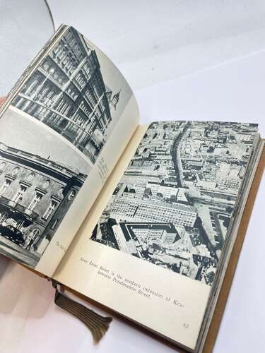 Early Post WW2 1956 Dated 1st Edition Warsaw Guide Book