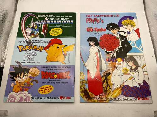 Vintage 1999 Pokémon: Pikachu Shocks Back Part 1 & 2 By Toshihiro Ono