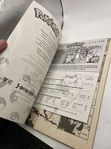 Vintage 1999 Pokémon: Pikachu Shocks Back Part 1 & 2 By Toshihiro Ono