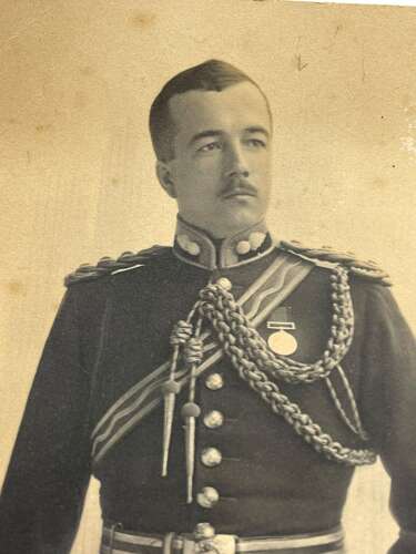 Pre WW1 British Royal Engineers Officer/ Captains Photograph