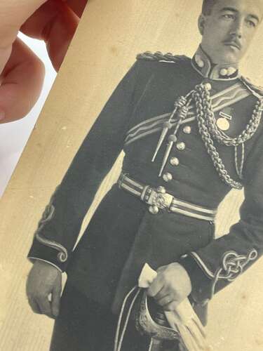 Pre WW1 British Royal Engineers Officer/ Captains Photograph