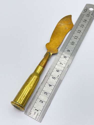 WW1 Period French Trench Art 8mm Lebel Letter Opener