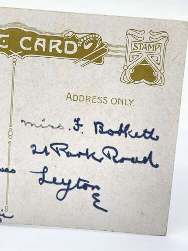 Pre WW1 Driver Royal Field Artillery & Gun Horse Review Order Postcard