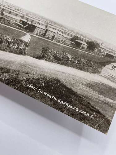 WW1 Period British Army Tidworth Barracks, Wiltshire Photographic Postcards