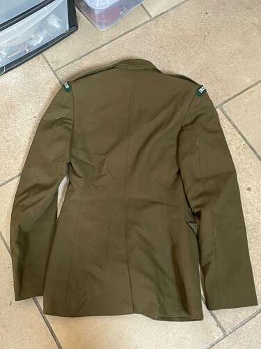 Post WW2 British Army Irish Guards No2 Dress Tunic Named To Gallagher