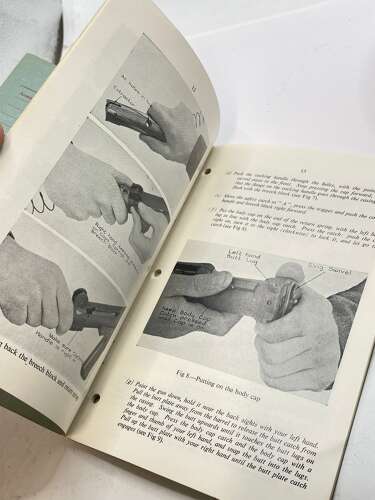 Post WW2 Infantry Training Volume I The Sub Machine Gun 1955 Pamphlet