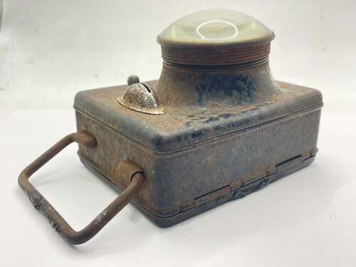 WW2 Period Germany Flashlight Battery Operated Hand Held Lamp