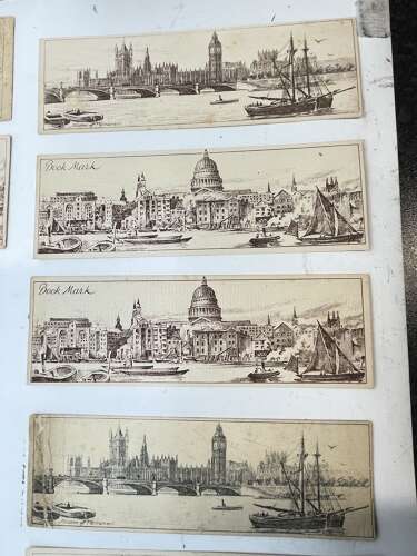Antique Collection Of 1903-14 The Northern Assurance Company Limited Bookmarks