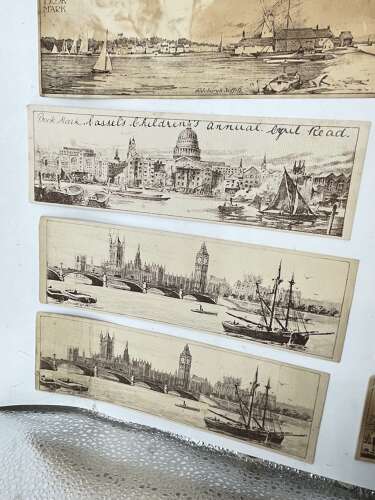 Antique Collection Of 1903-14 The Northern Assurance Company Limited Bookmarks