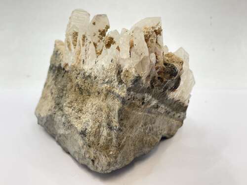 Beautiful 1.4kg Large Natural Quartz Matrix With Large Points