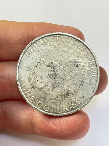 Vintage 1971 & 1972 Liberty Eisenhower Flying Eagle One Dollars