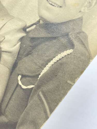 WW2 Period British Army Royal Artillery Corporals Portrait Photograph