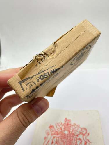 WW2 Ministry Of Defence Droitwich Empty Medal Box With Entitlement To J Edward’s