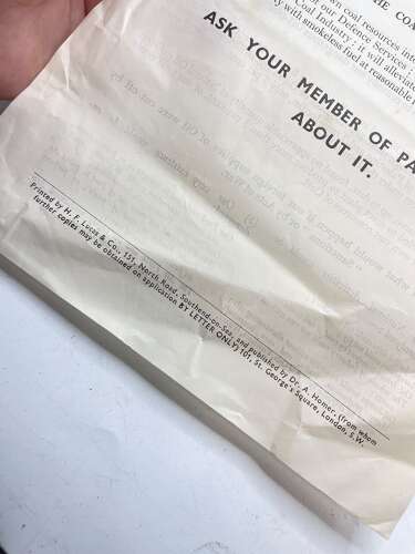 Pre WW2 Great Britains Plight If Oil Suppliers We’re Denied Her Flyer