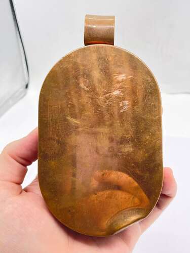 Antique Edwardian Brass & Copper Beggars Collection Pot