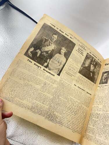 WW2 British Guernsey Evening Press May 9th 1945 Peace & Liberation Newspaper