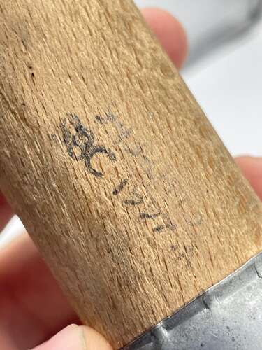 Post WW2 British Army 1997 Dated Shaving Brush Marked With Broad Arrow