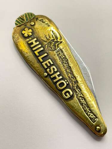 Vintage 1950s Hilleshog Sugar Beet Advertising Knife Single Blade