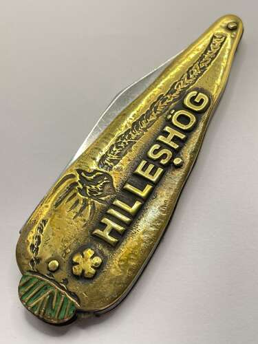 Vintage 1950s Hilleshog Sugar Beet Advertising Knife Single Blade