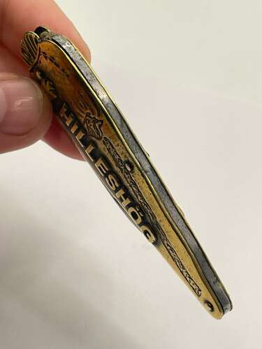 Vintage 1950s Hilleshog Sugar Beet Advertising Knife Single Blade