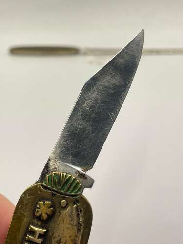 Vintage 1950s Hilleshog Sugar Beet Advertising Knife Single Blade