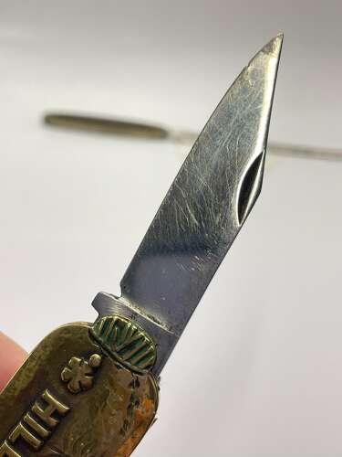 Vintage 1950s Hilleshog Sugar Beet Advertising Knife Single Blade