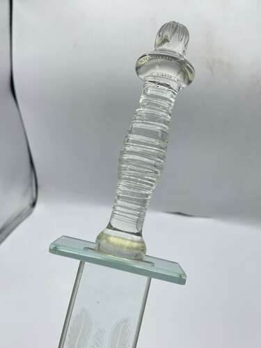 Post WW2 Special Air Service (SAS) Commemorative Glass Presentation Sword