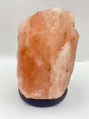 Large Vintage Pink Natural Himalayan Rock Salt Crystal