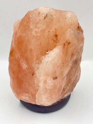 Large Vintage Pink Natural Himalayan Rock Salt Crystal