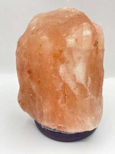 Large Vintage Pink Natural Himalayan Rock Salt Crystal