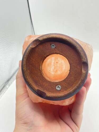 Large Vintage Pink Natural Himalayan Rock Salt Crystal